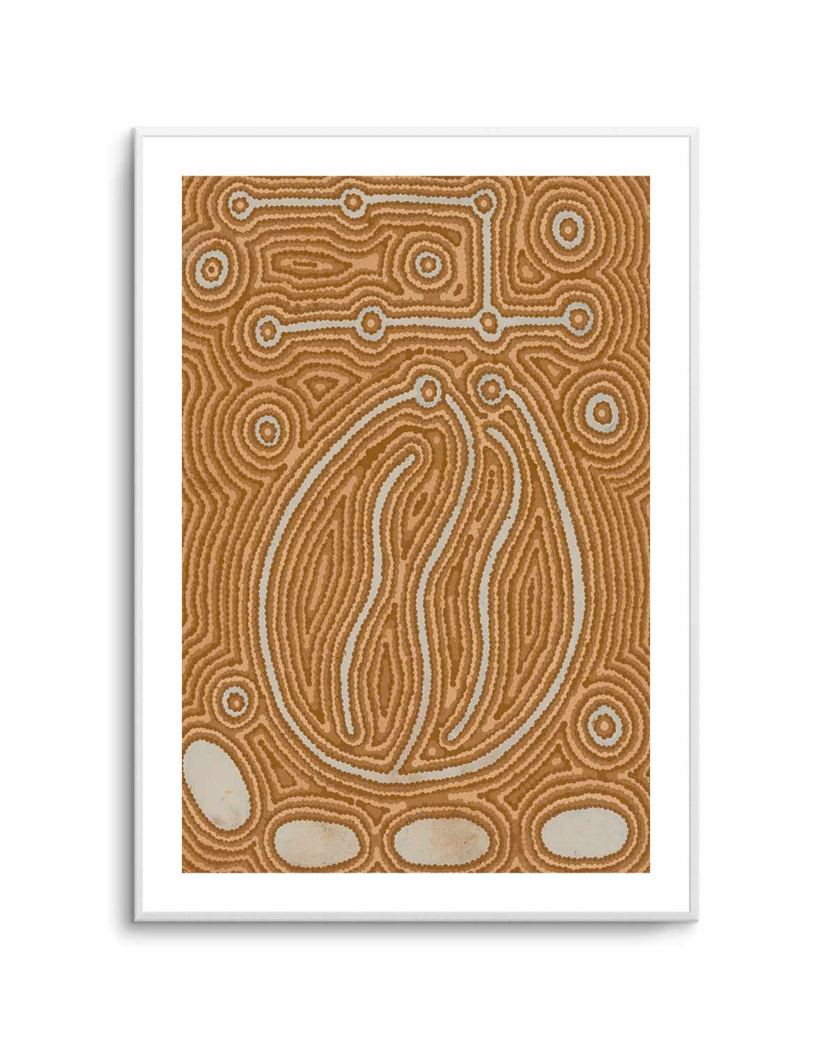 Lappi Lappi Jukurrpa (Lappi Lappi Dreaming) by Antonia Napangardi Michaels | Art Print