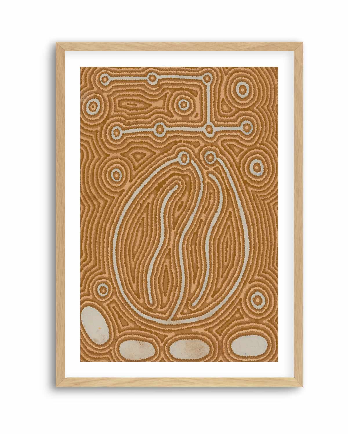 Lappi Lappi Jukurrpa (Lappi Lappi Dreaming) by Antonia Napangardi Michaels | Art Print