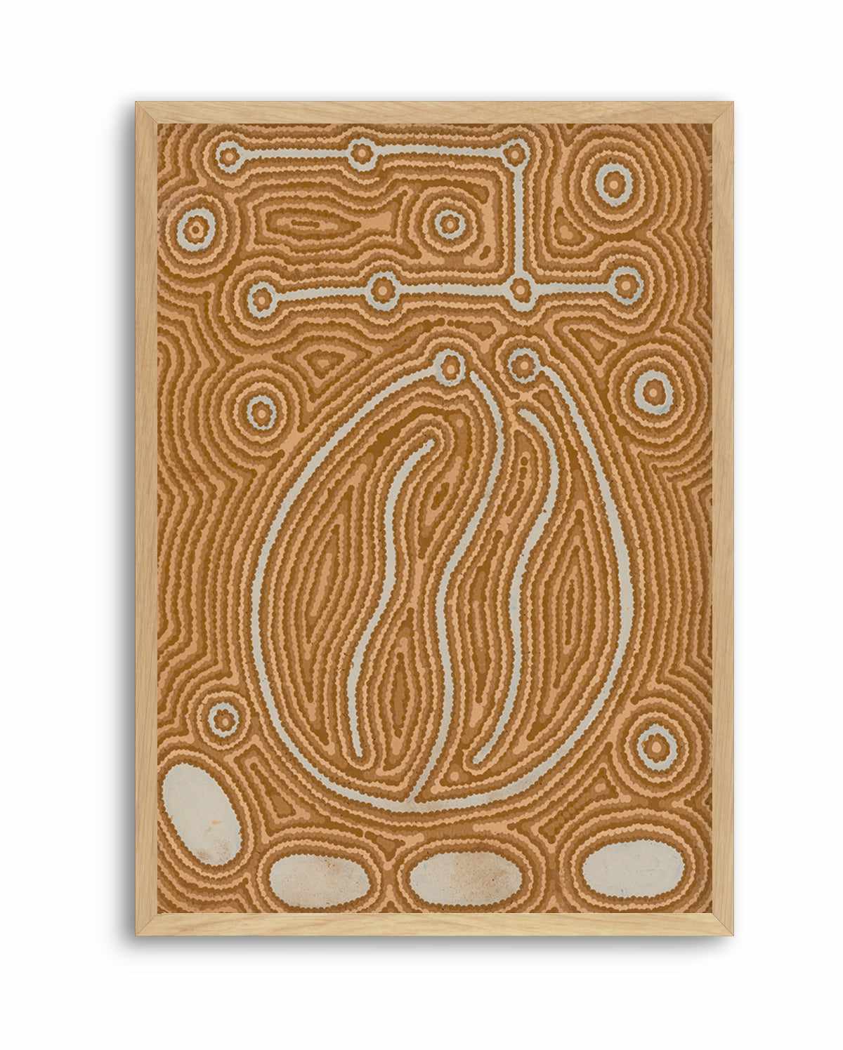 Lappi Lappi Jukurrpa (Lappi Lappi Dreaming) by Antonia Napangardi Michaels | Art Print