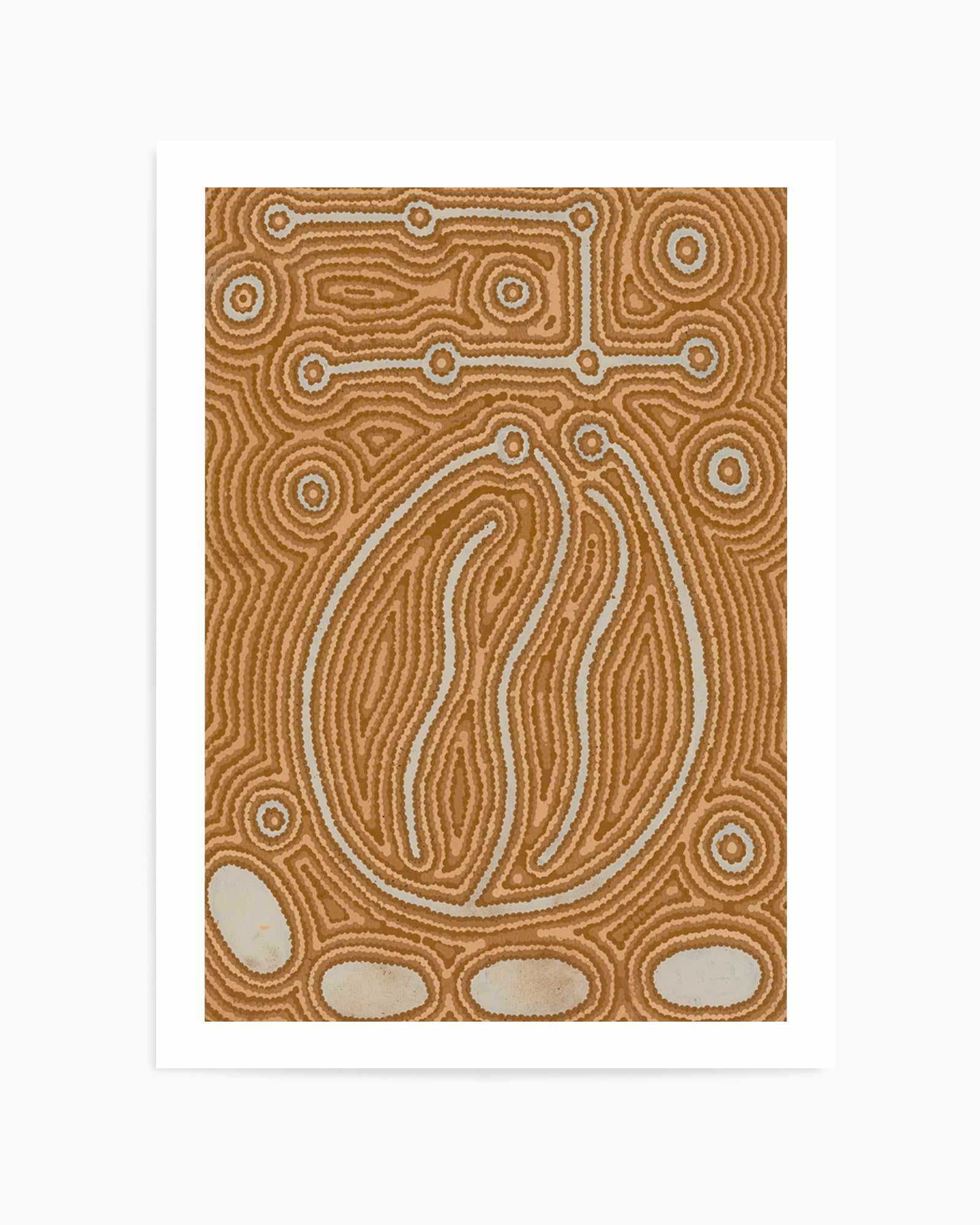 Lappi Lappi Jukurrpa (Lappi Lappi Dreaming) by Antonia Napangardi Michaels | Art Print