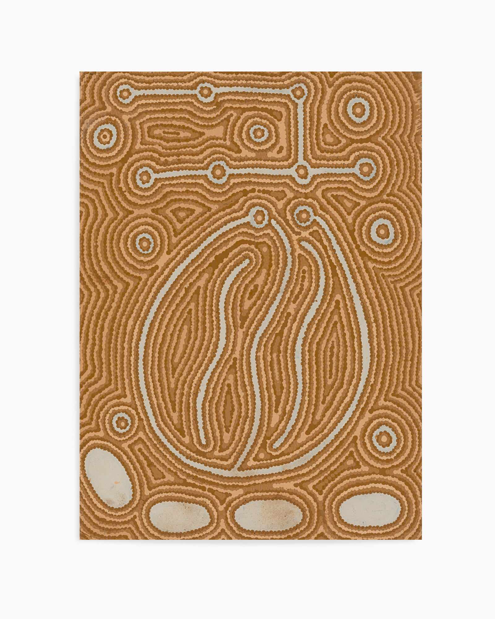 Lappi Lappi Jukurrpa (Lappi Lappi Dreaming) by Antonia Napangardi Michaels | Art Print