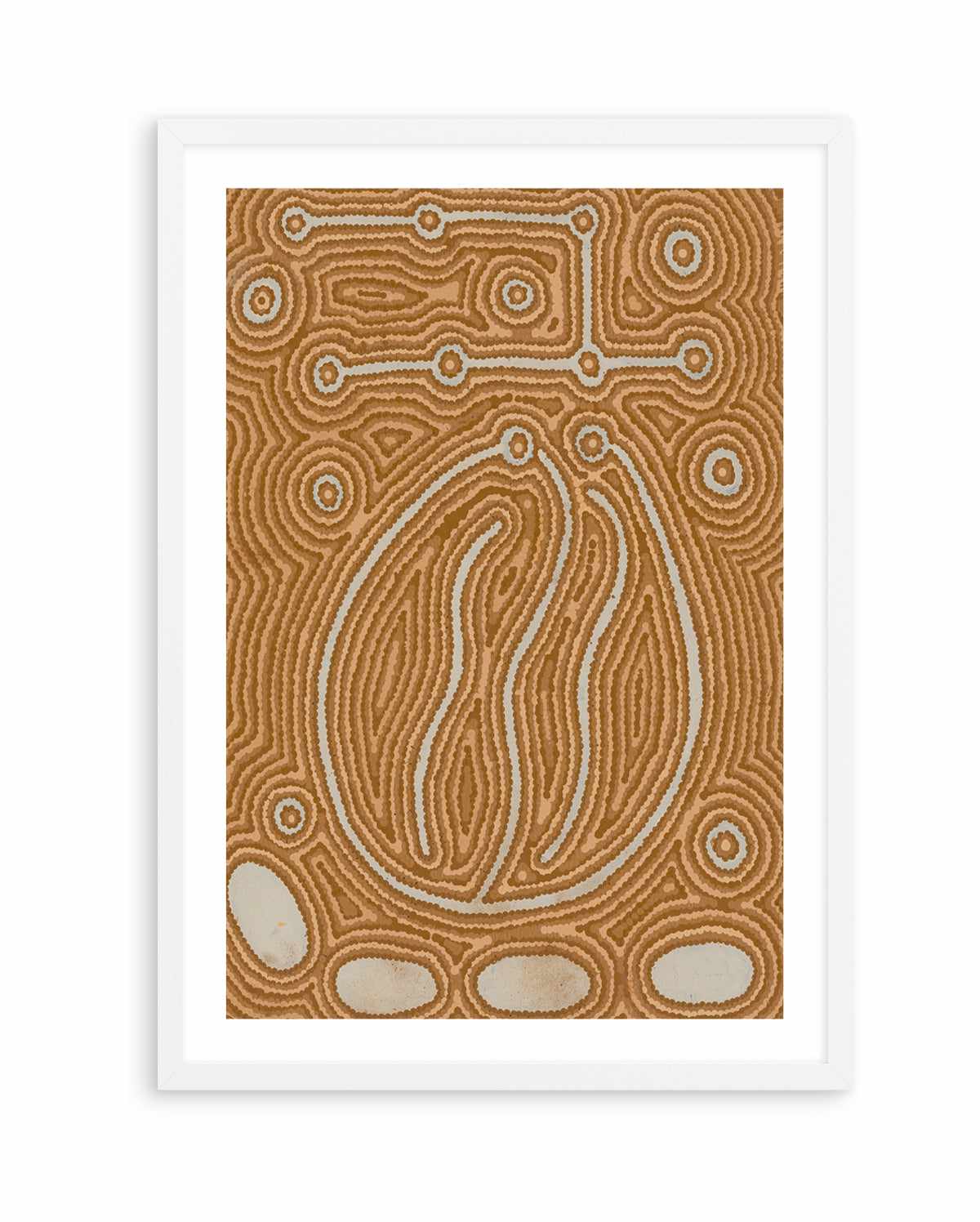 Lappi Lappi Jukurrpa (Lappi Lappi Dreaming) by Antonia Napangardi Michaels | Art Print