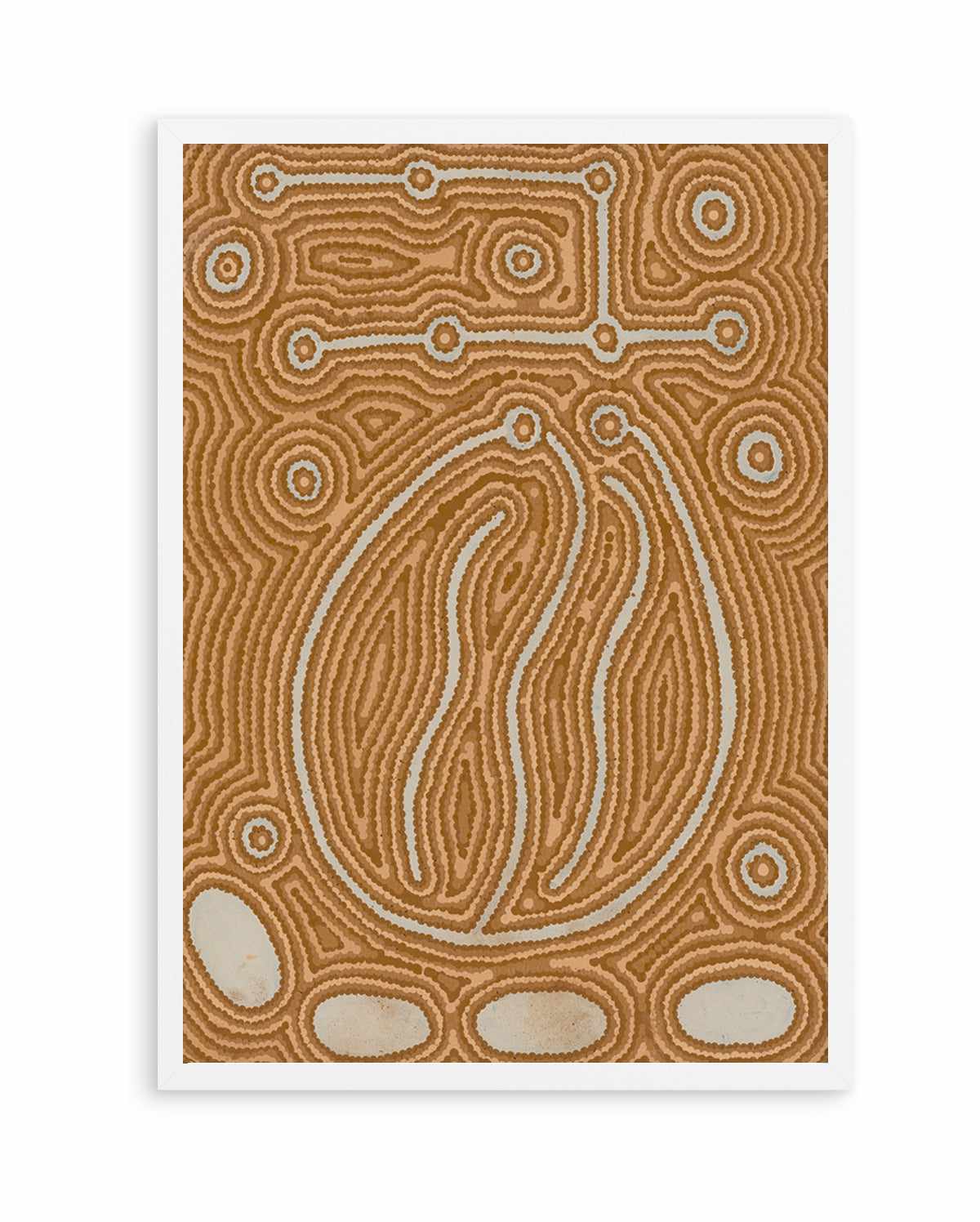 Lappi Lappi Jukurrpa (Lappi Lappi Dreaming) by Antonia Napangardi Michaels | Art Print