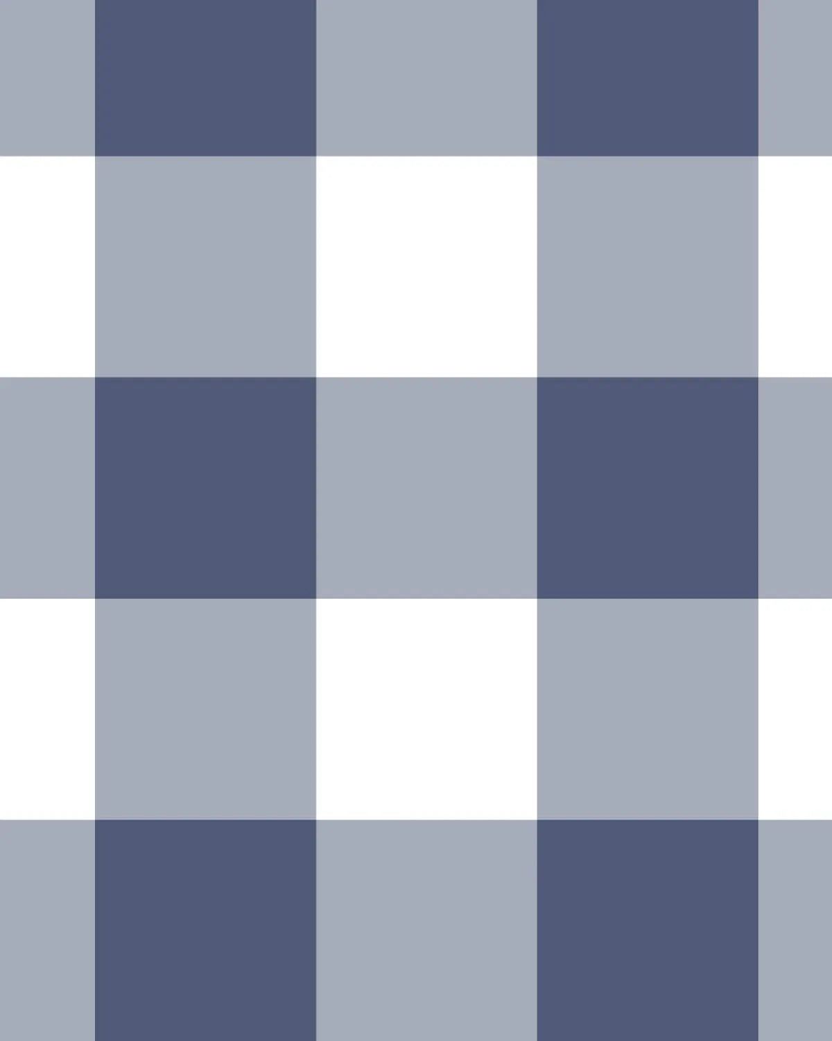 Large Gingham Check Navy Blue Wallpaper from Olive et Oriel where you can shop wallpaper and artworks online