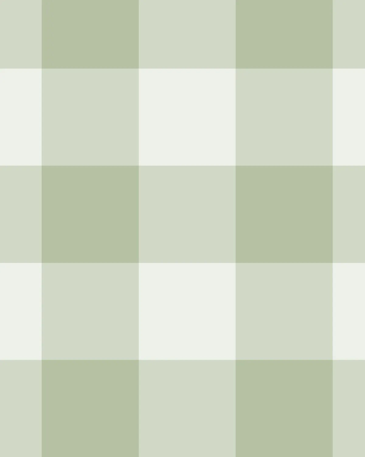 Large Gingham Check Sage Green Wallpaper from Olive et Oriel where you can shop wallpaper and artworks online