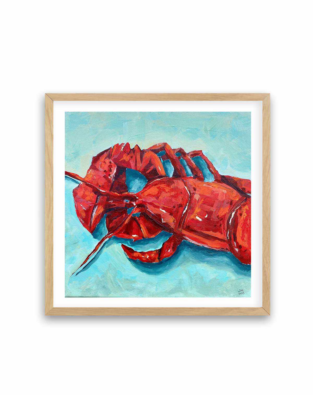 Larry Lobster by Jess Martin | Art Print