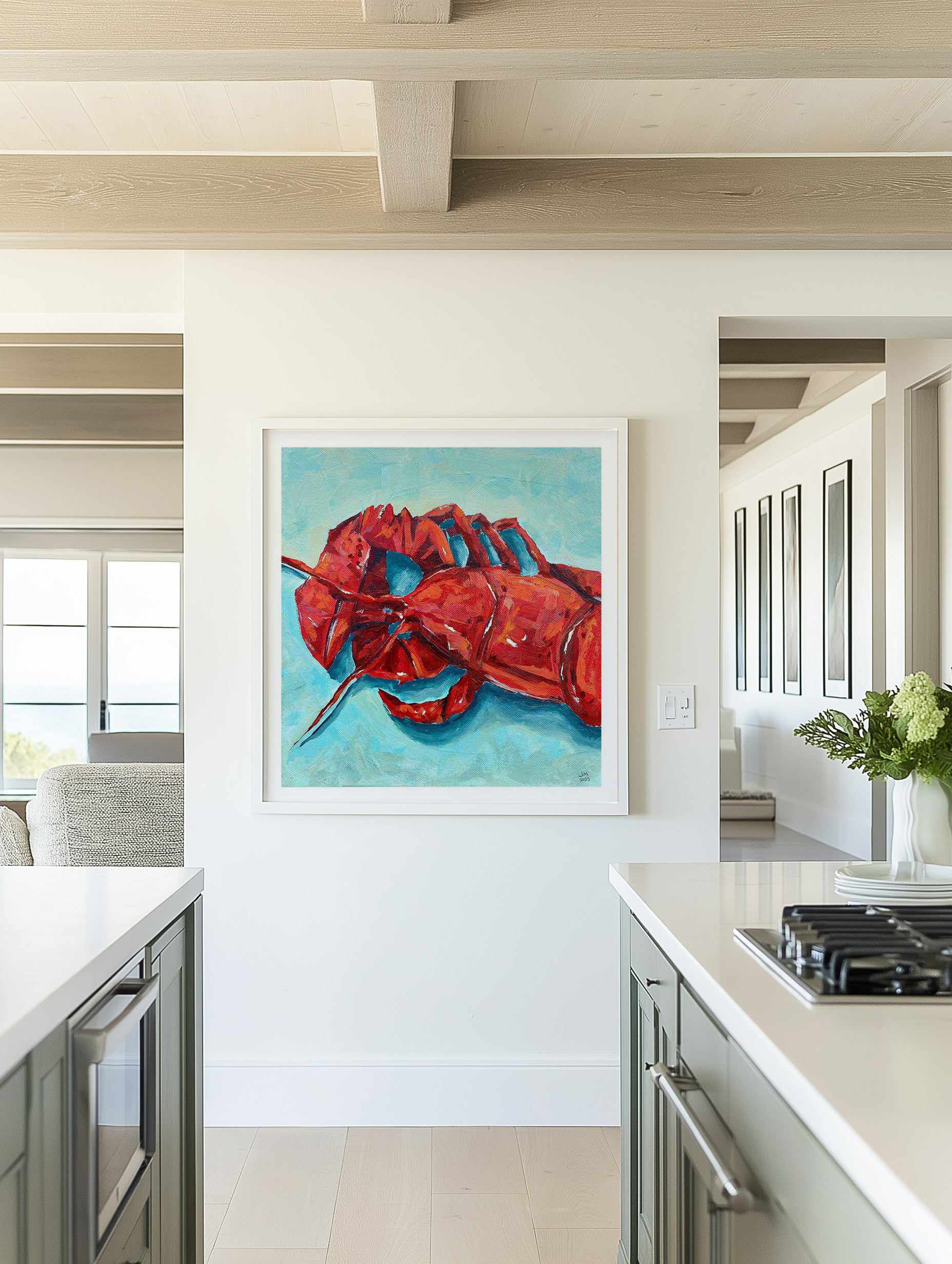 Larry Lobster by Jess Martin | Art Print