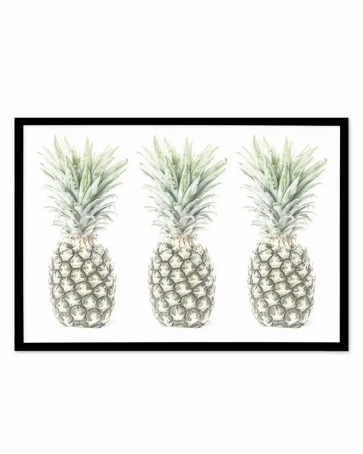 Las Pineapples Art Print from Olive et Oriel where you can shop wallpaper and artworks online