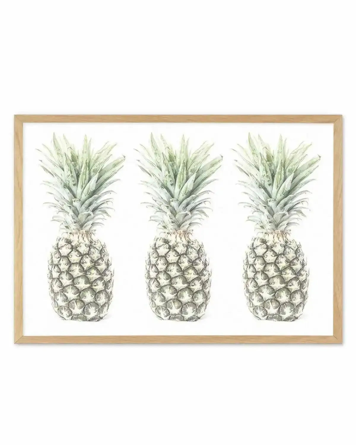 Las Pineapples Art Print from Olive et Oriel where you can shop wallpaper and artworks online