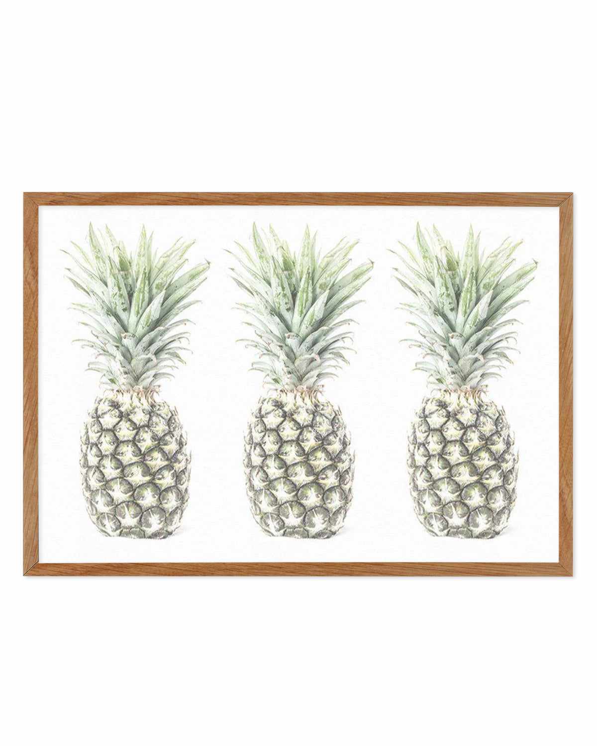 Las Pineapples Art Print