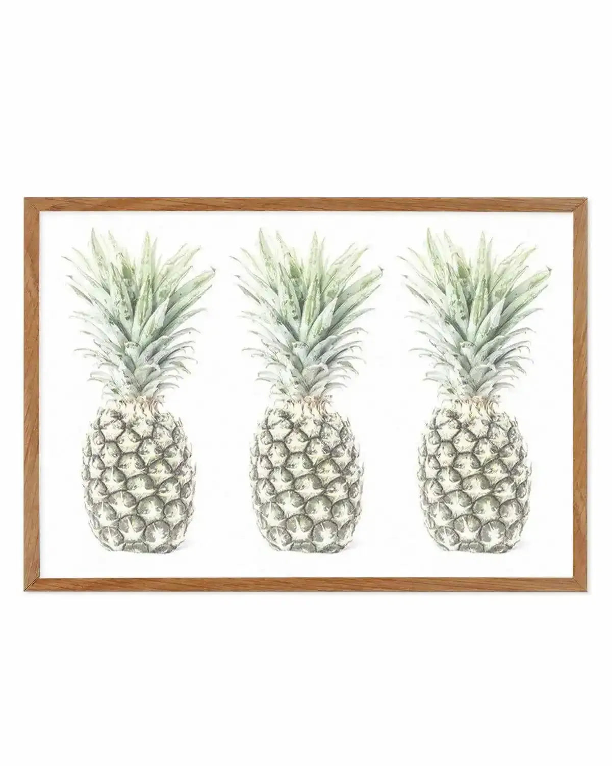 Las Pineapples Art Print from Olive et Oriel where you can shop wallpaper and artworks online