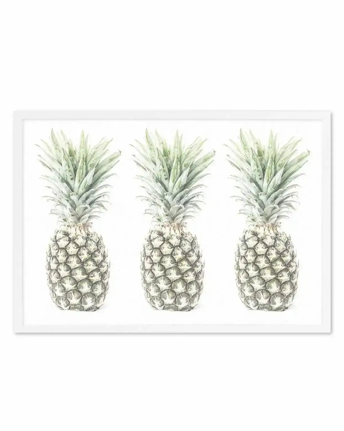Las Pineapples Art Print from Olive et Oriel where you can shop wallpaper and artworks online