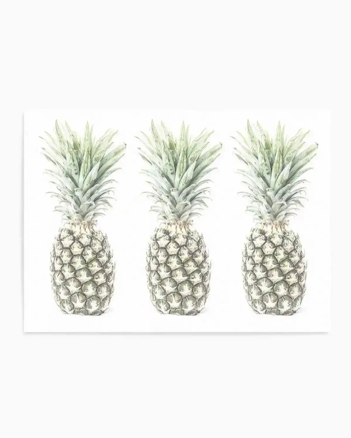 Las Pineapples Art Print from Olive et Oriel where you can shop wallpaper and artworks online