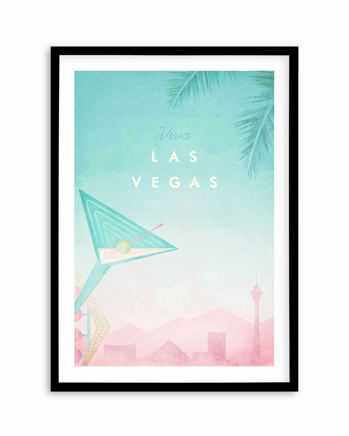 Las Vegas by Henry Rivers Art Print