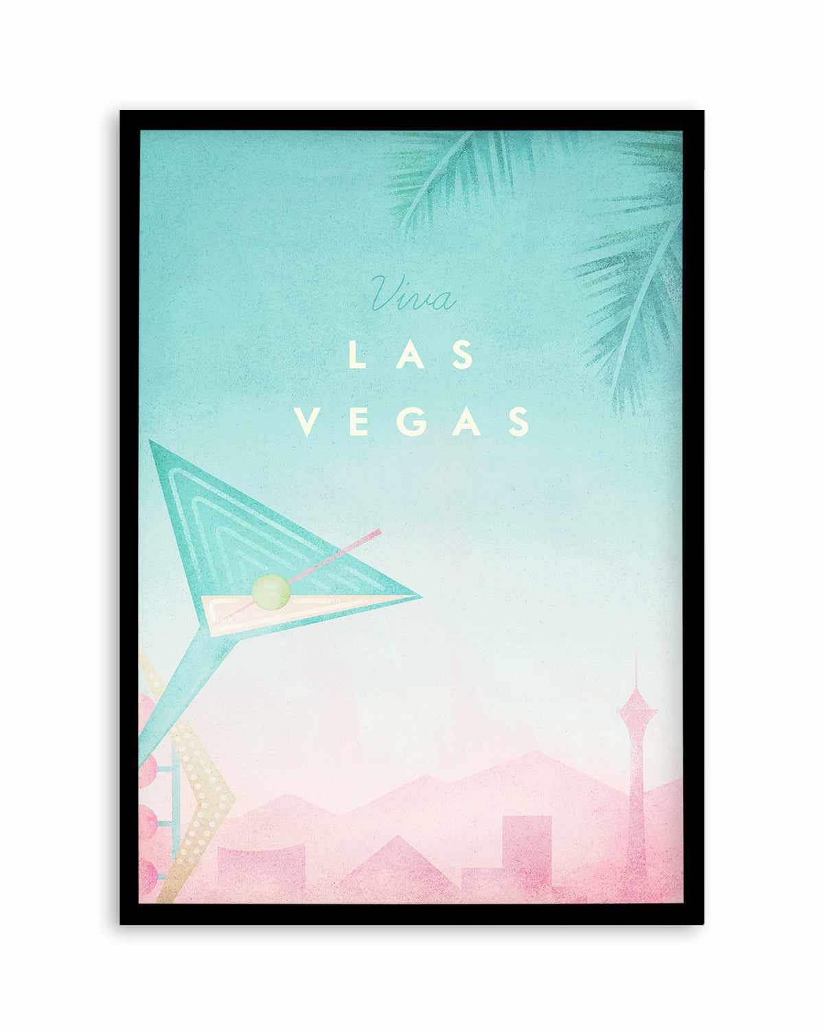 Las Vegas by Henry Rivers Art Print