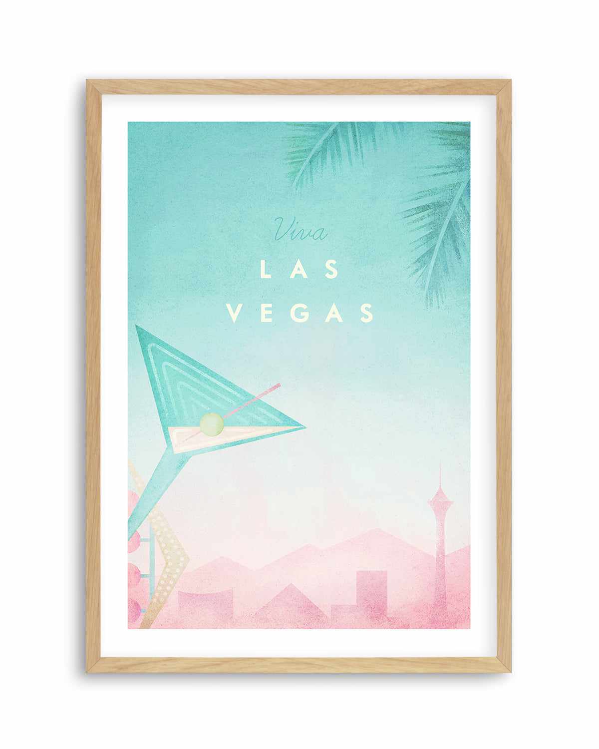 Las Vegas by Henry Rivers Art Print