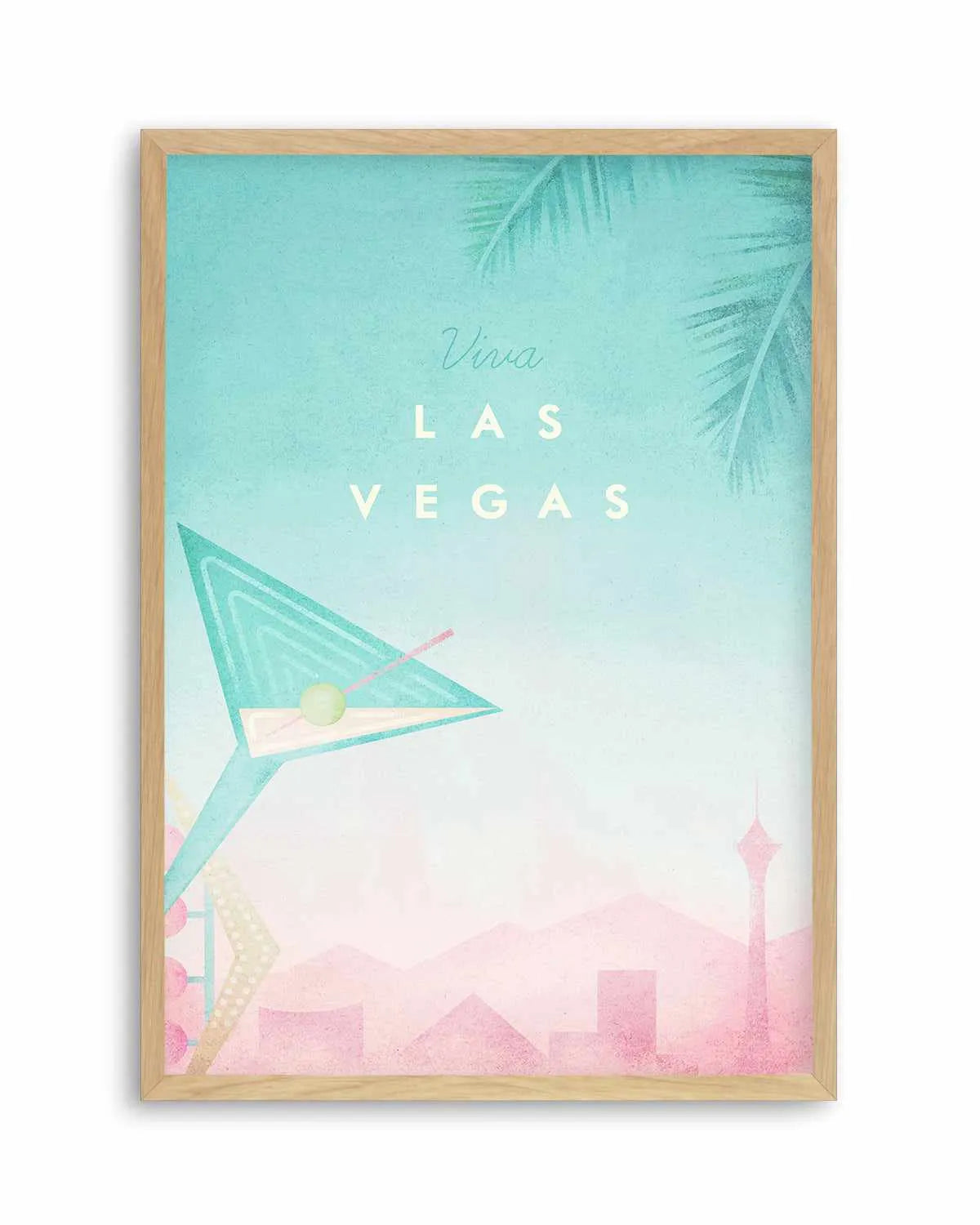 Las Vegas by Henry Rivers Art Print from Olive et Oriel where you can shop wallpaper and artworks online
