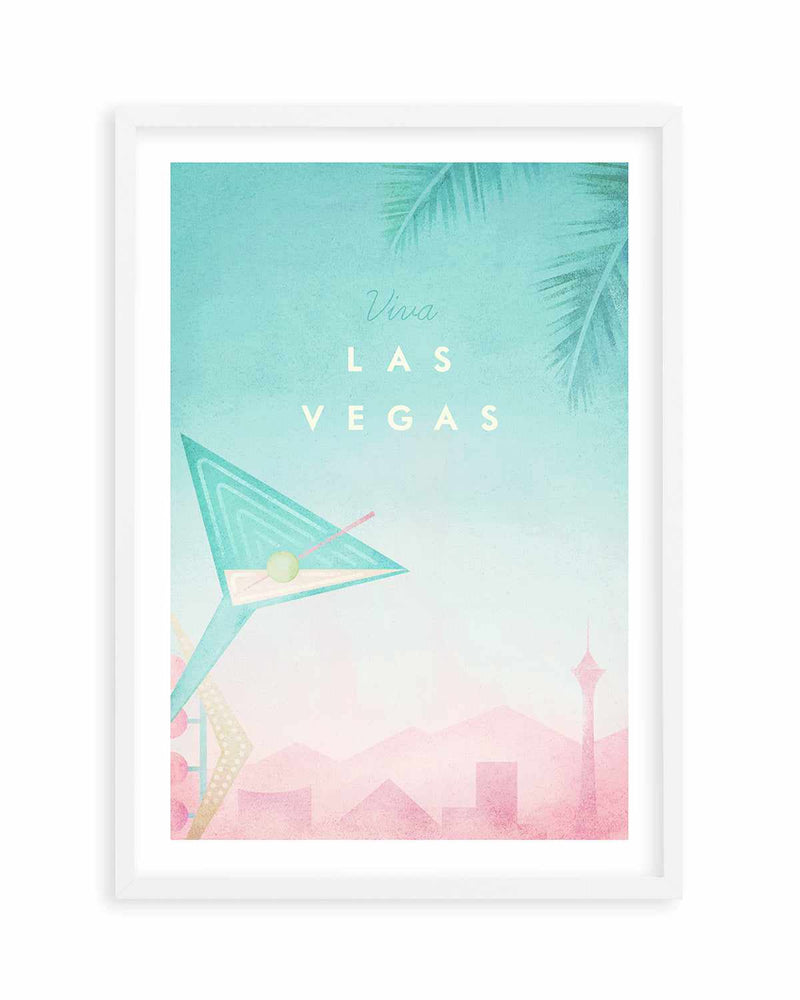 Las Vegas by Henry Rivers Art Print