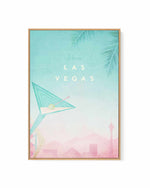 Las Vegas by Henry Rivers | Framed Canvas Art Print