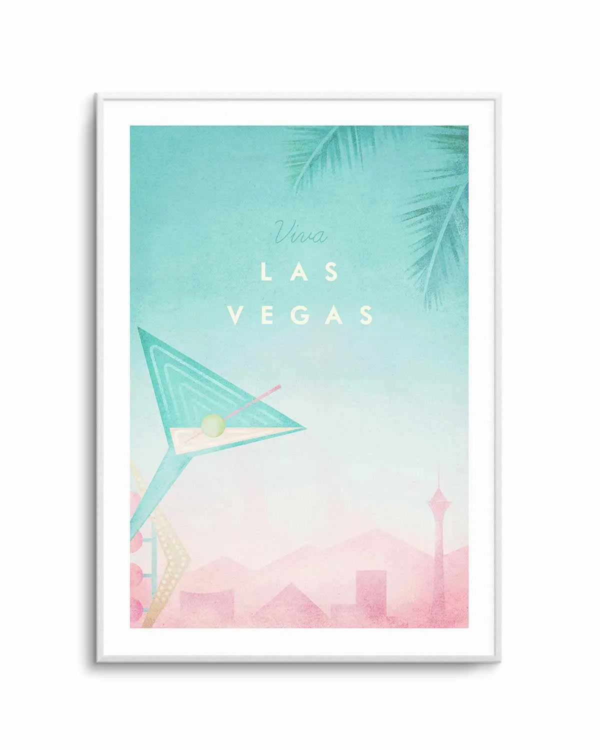 Las Vegas by Henry Rivers Art Print from Olive et Oriel where you can shop wallpaper and artworks online