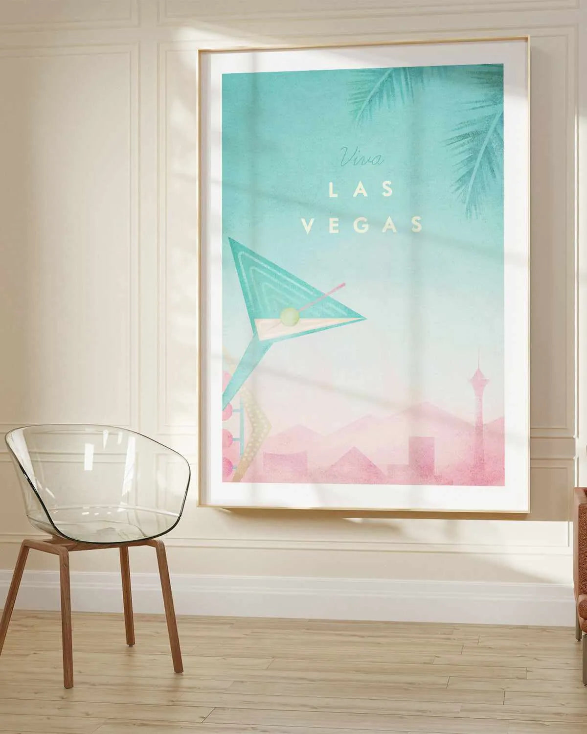 Las Vegas by Henry Rivers Art Print from Olive et Oriel where you can shop wallpaper and artworks online