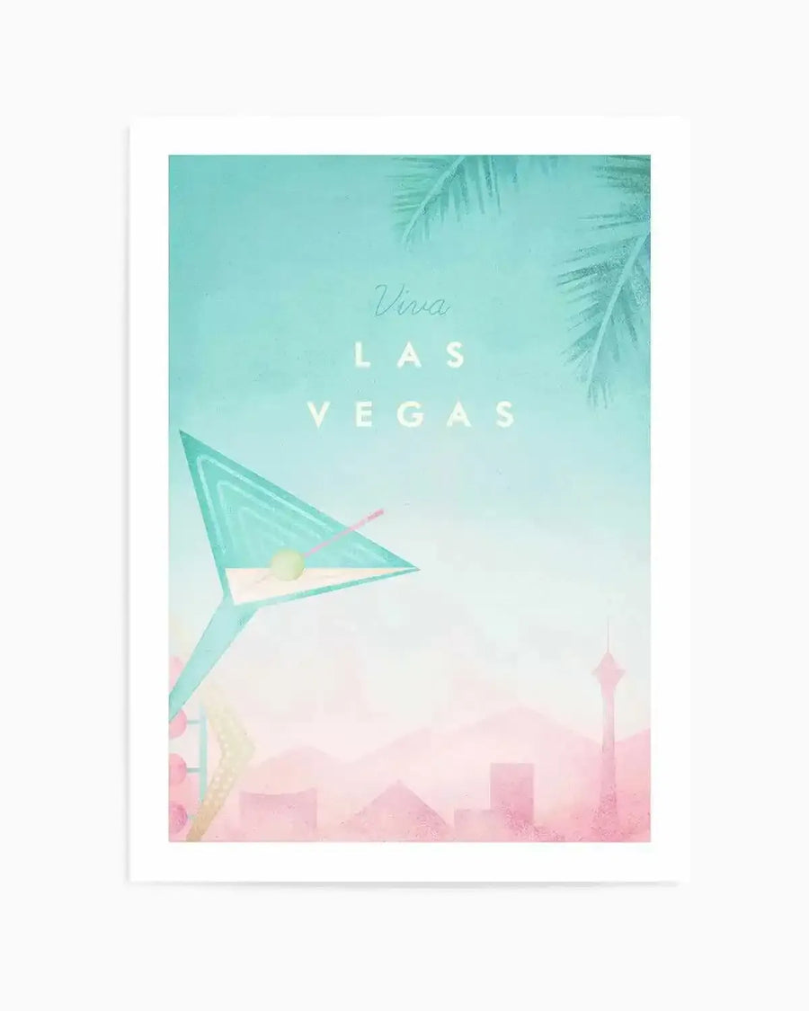 Las Vegas by Henry Rivers Art Print from Olive et Oriel where you can shop wallpaper and artworks online