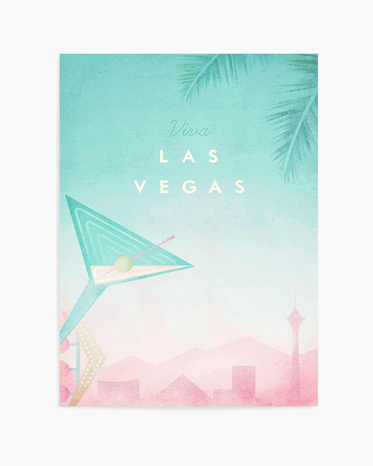 Las Vegas by Henry Rivers Art Print