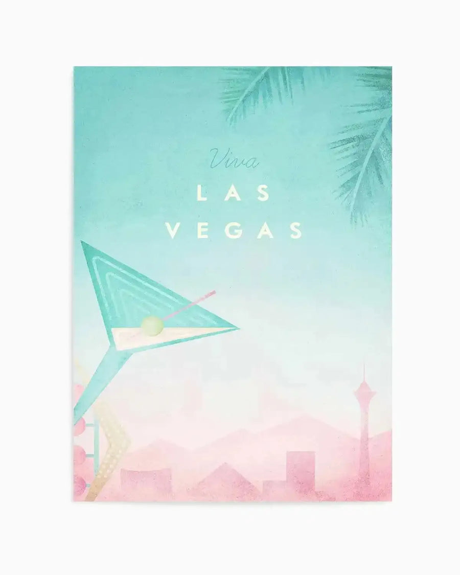 Las Vegas by Henry Rivers Art Print from Olive et Oriel where you can shop wallpaper and artworks online