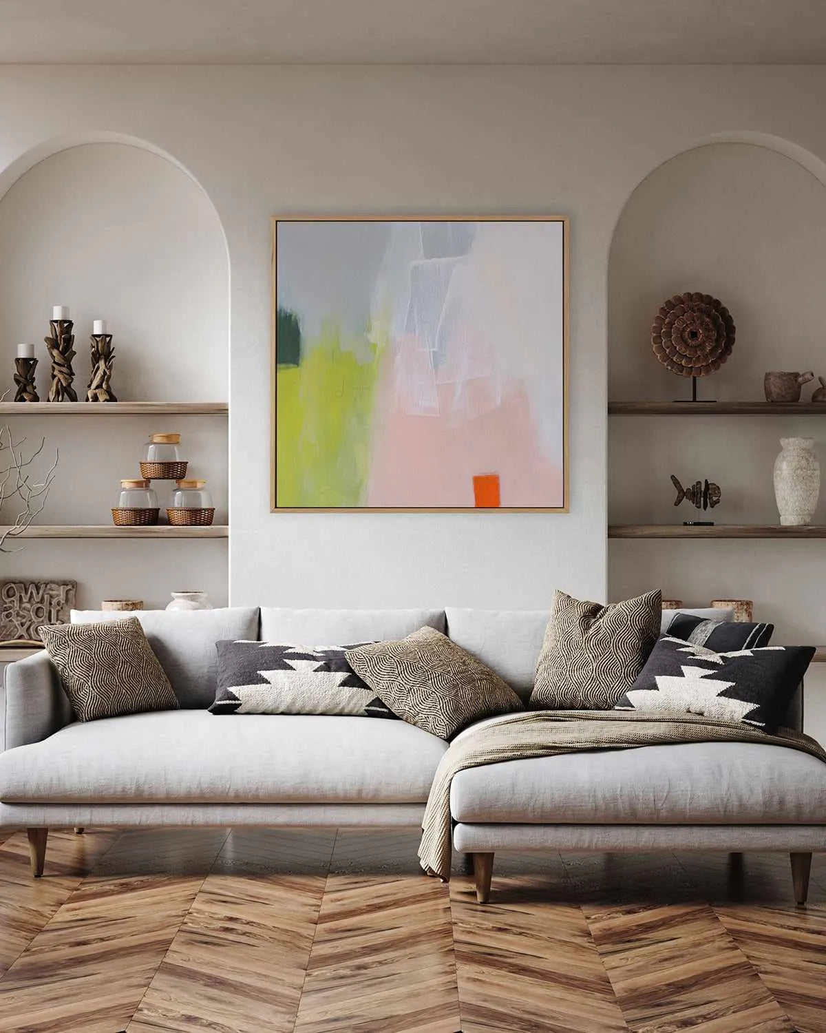 Last Dance by Melissa Donoho | Framed Canvas Art Print from Olive et Oriel where you can shop wallpaper and artworks online