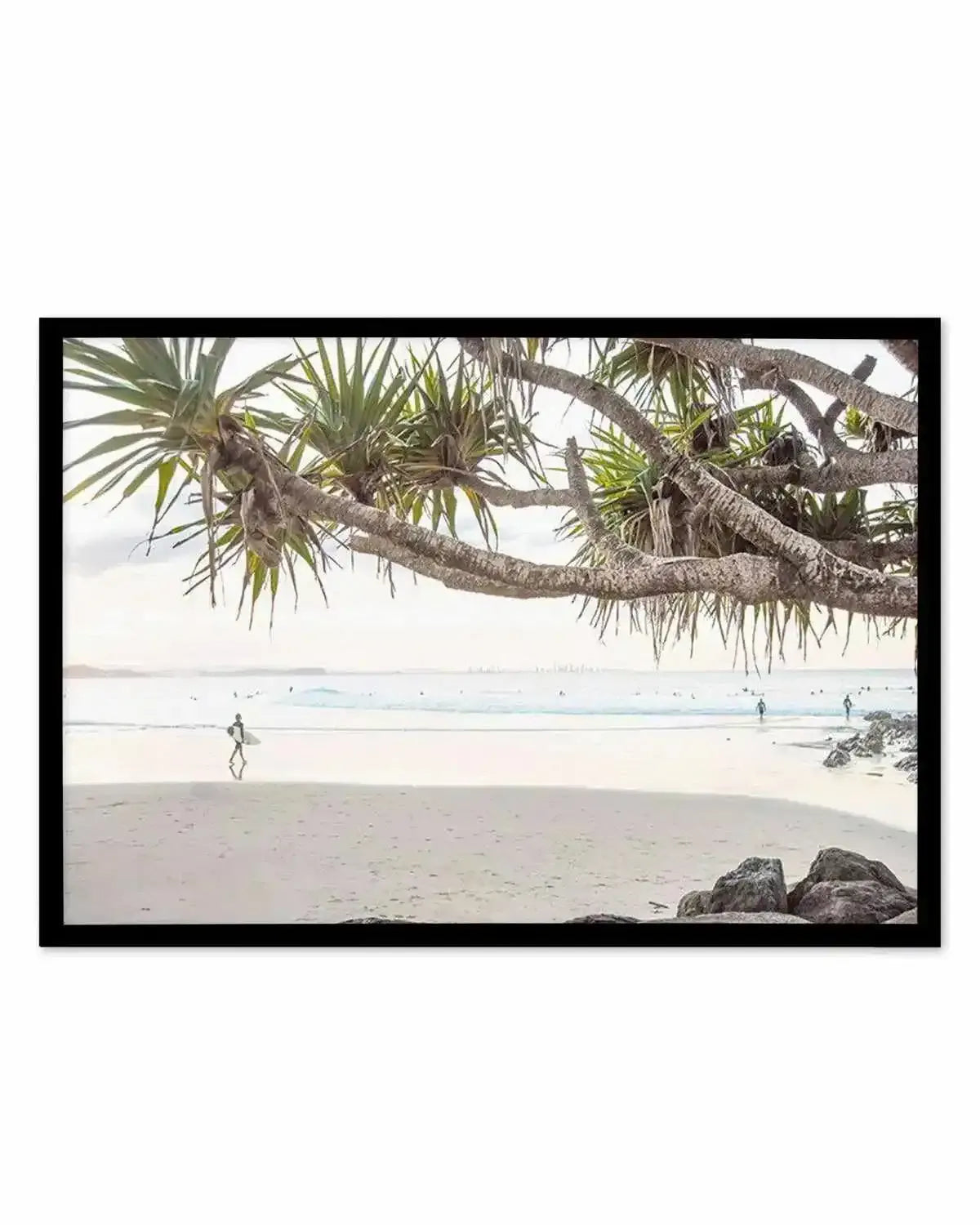 Last Surf, Snapper Rocks Art Print from Olive et Oriel where you can shop wallpaper and artworks online