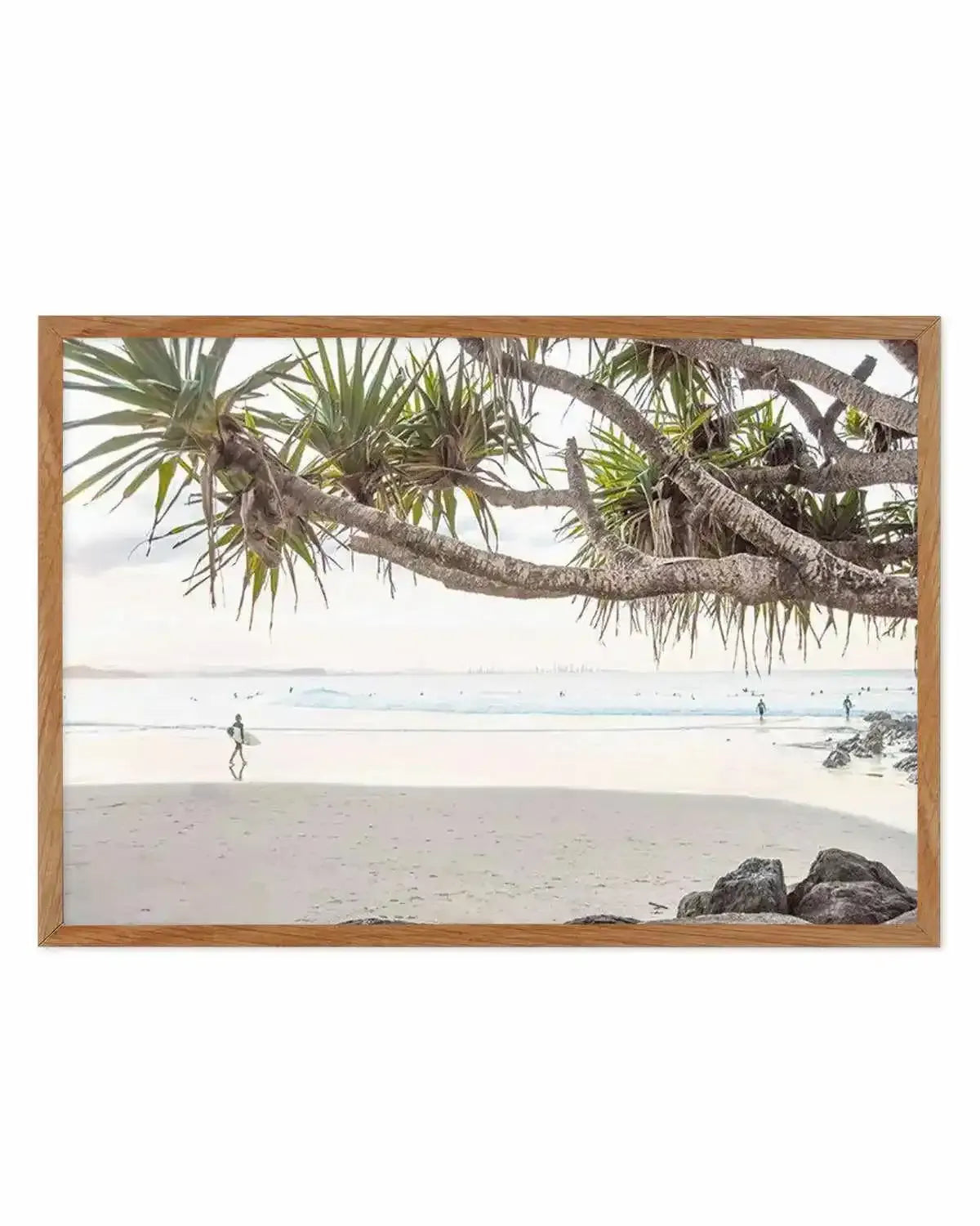 Last Surf, Snapper Rocks Art Print from Olive et Oriel where you can shop wallpaper and artworks online