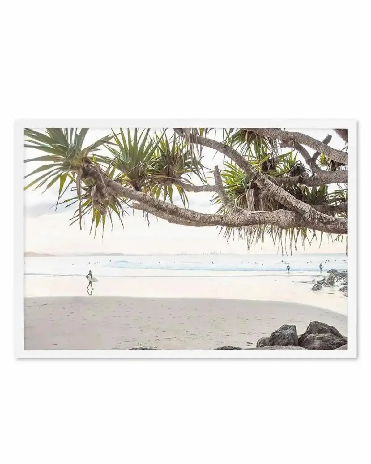 Last Surf, Snapper Rocks Art Print from Olive et Oriel where you can shop wallpaper and artworks online