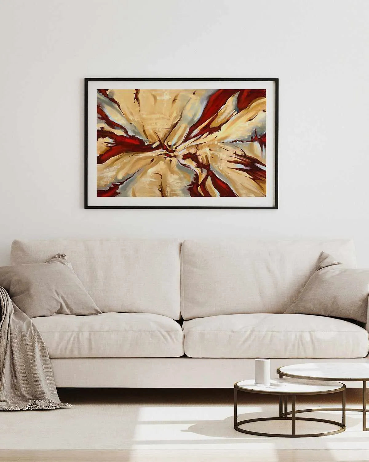 Latent Art Print from Olive et Oriel where you can shop wallpaper and artworks online