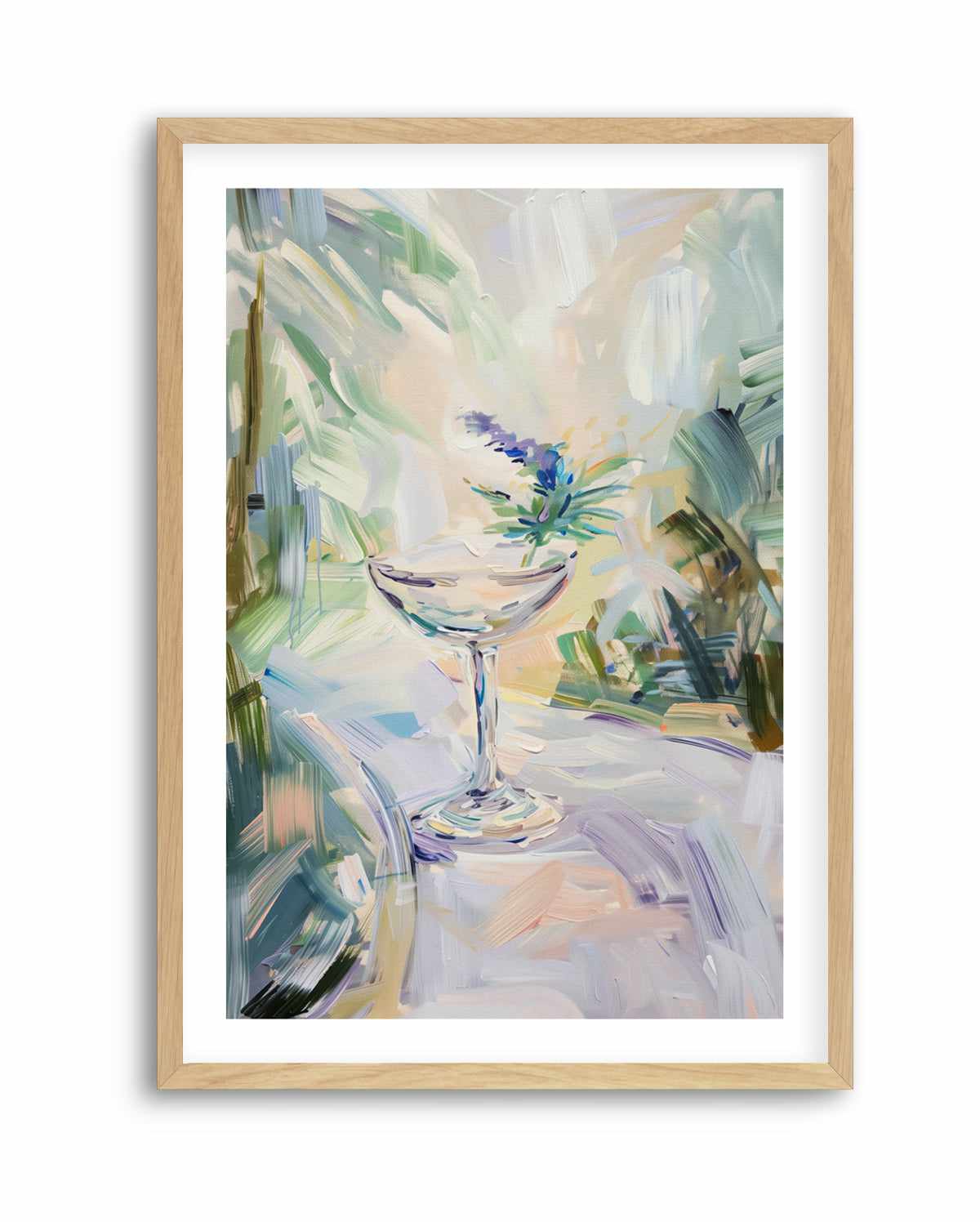 Lavender Gin Gimlet | Art Print