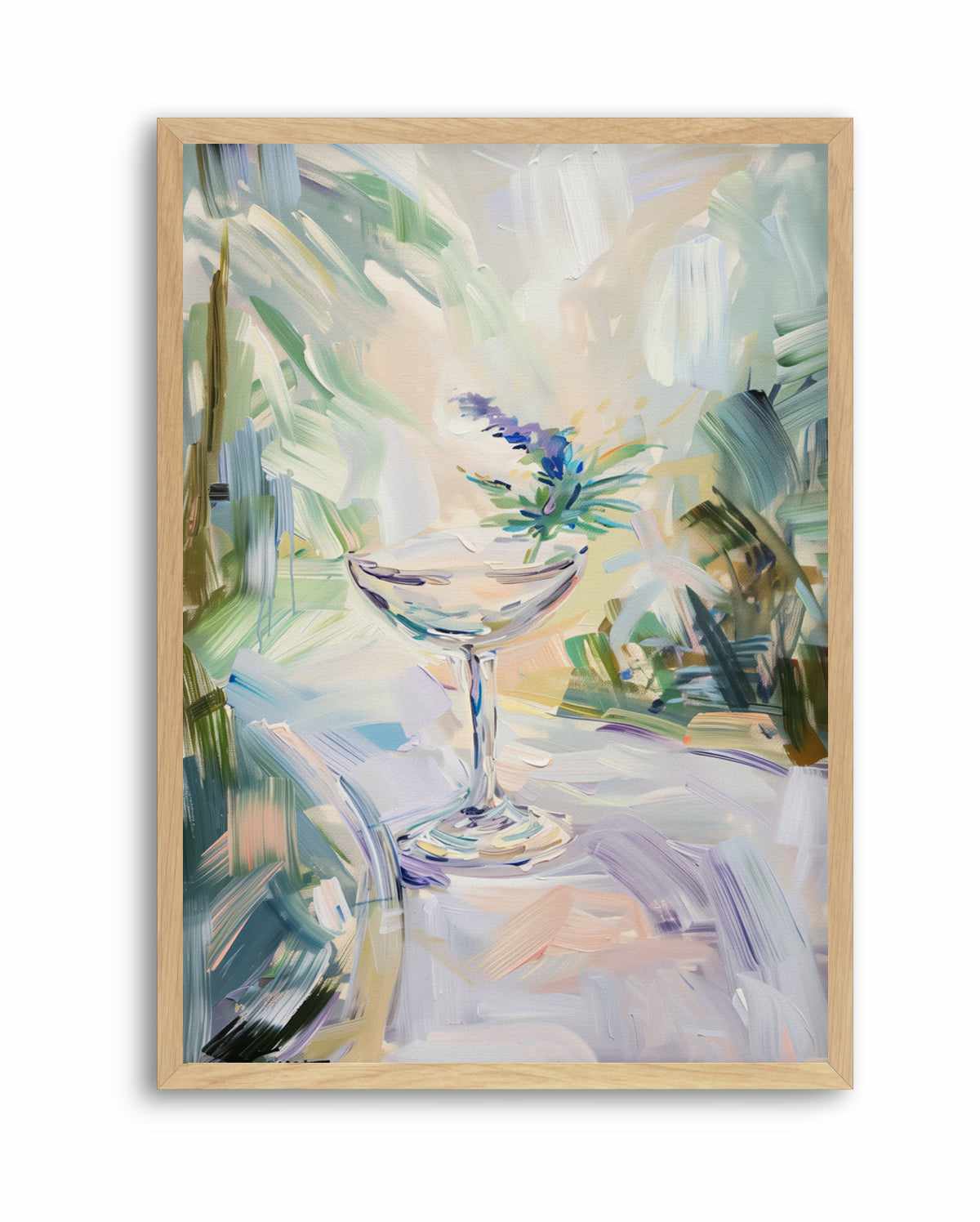 Lavender Gin Gimlet | Art Print