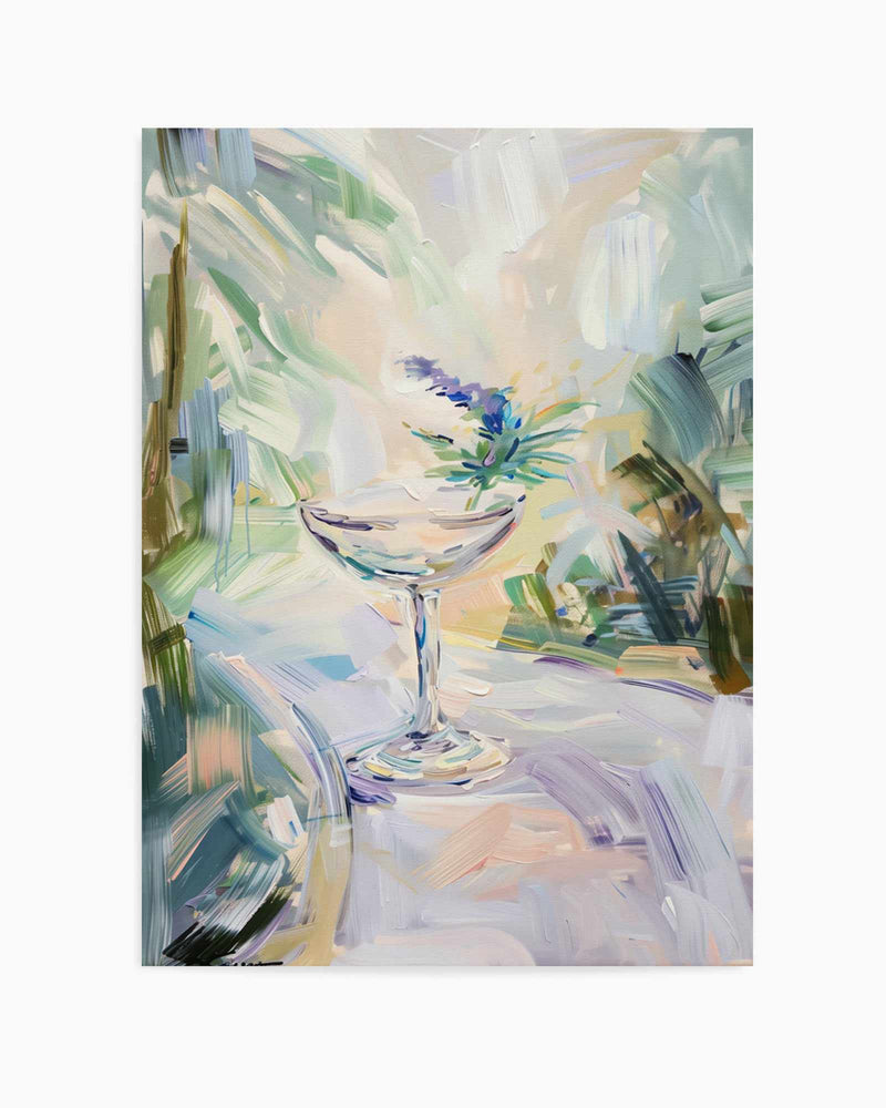 Lavender Gin Gimlet | Art Print