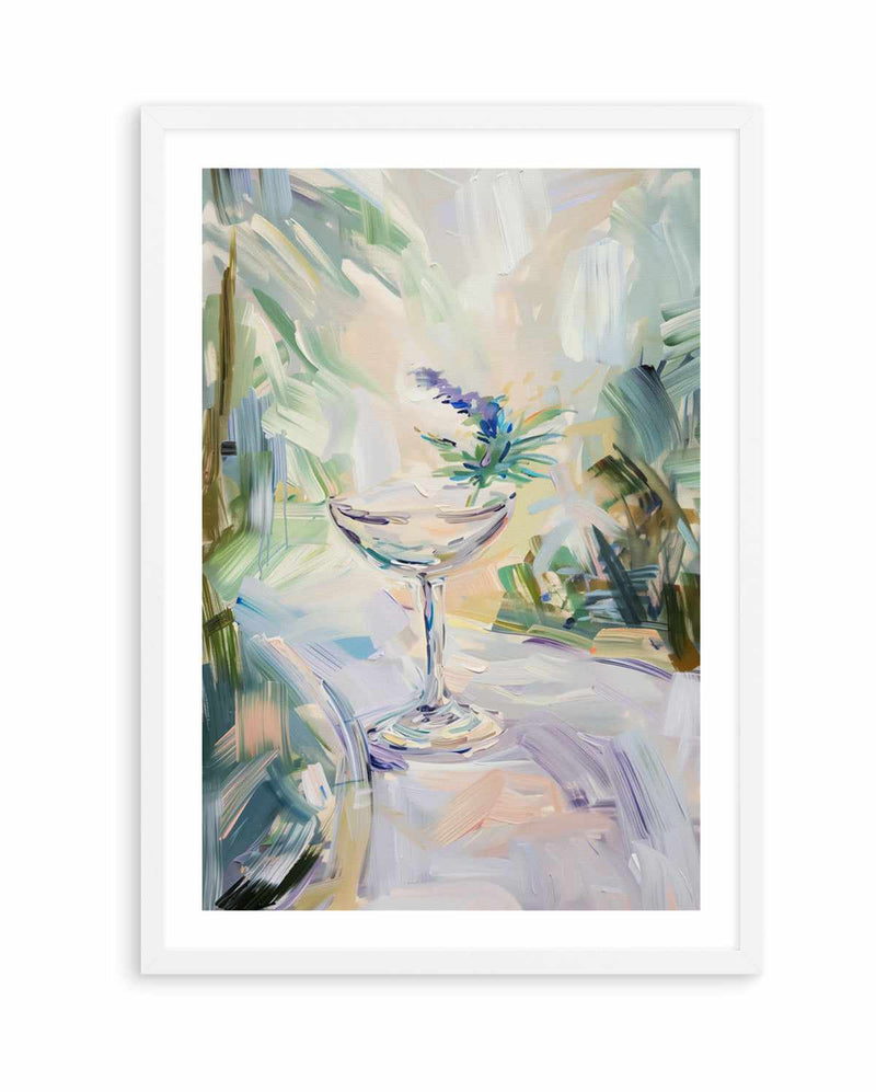 Lavender Gin Gimlet | Art Print