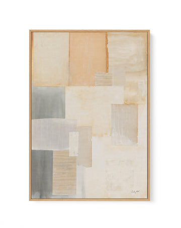 Layered by Courtney Prahl | Framed Canvas Wall Art
