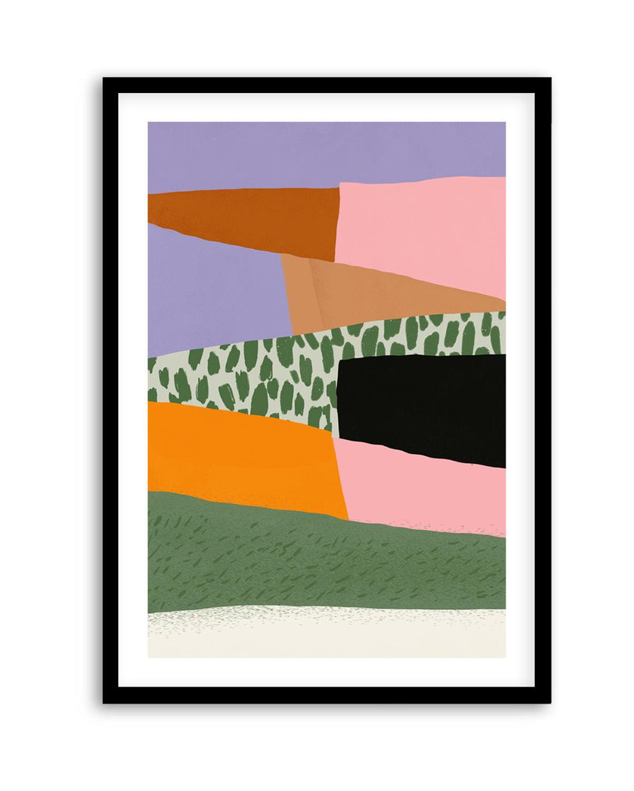 Layered Harmony by Little Dean | Art Print from Olive et Oriel where you can shop wallpaper and artworks online