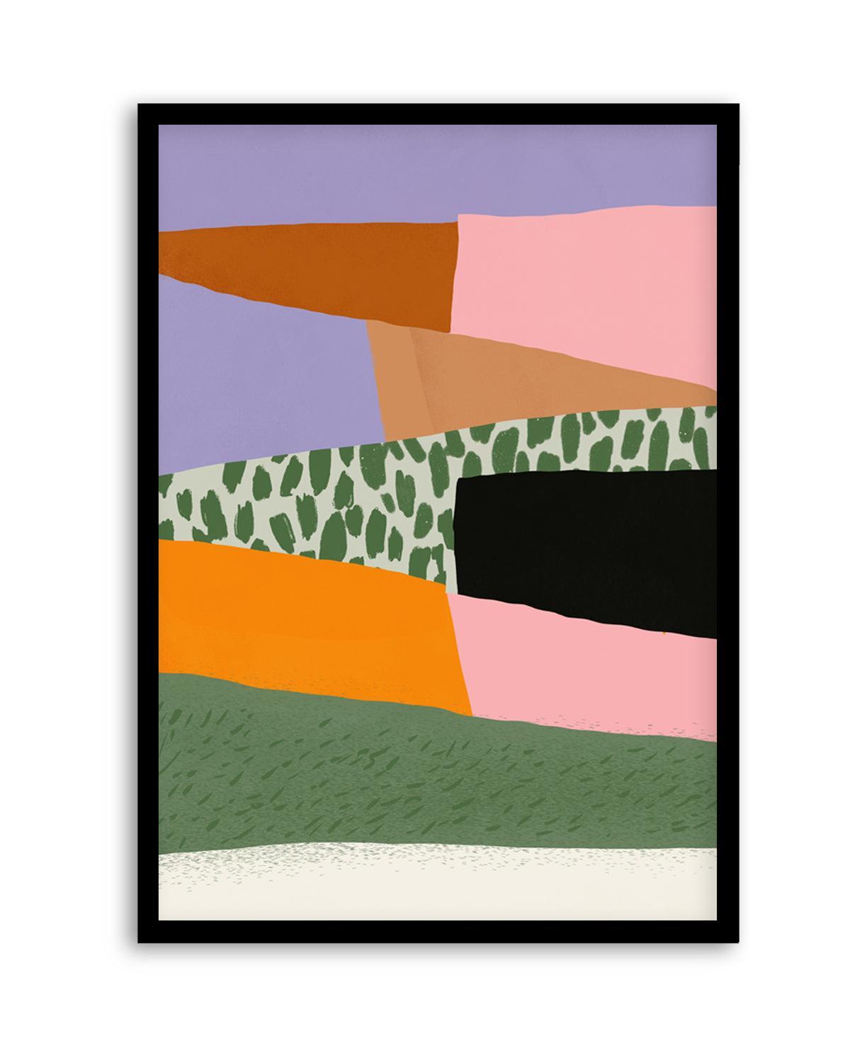 Layered Harmony by Little Dean | Art Print from Olive et Oriel where you can shop wallpaper and artworks online