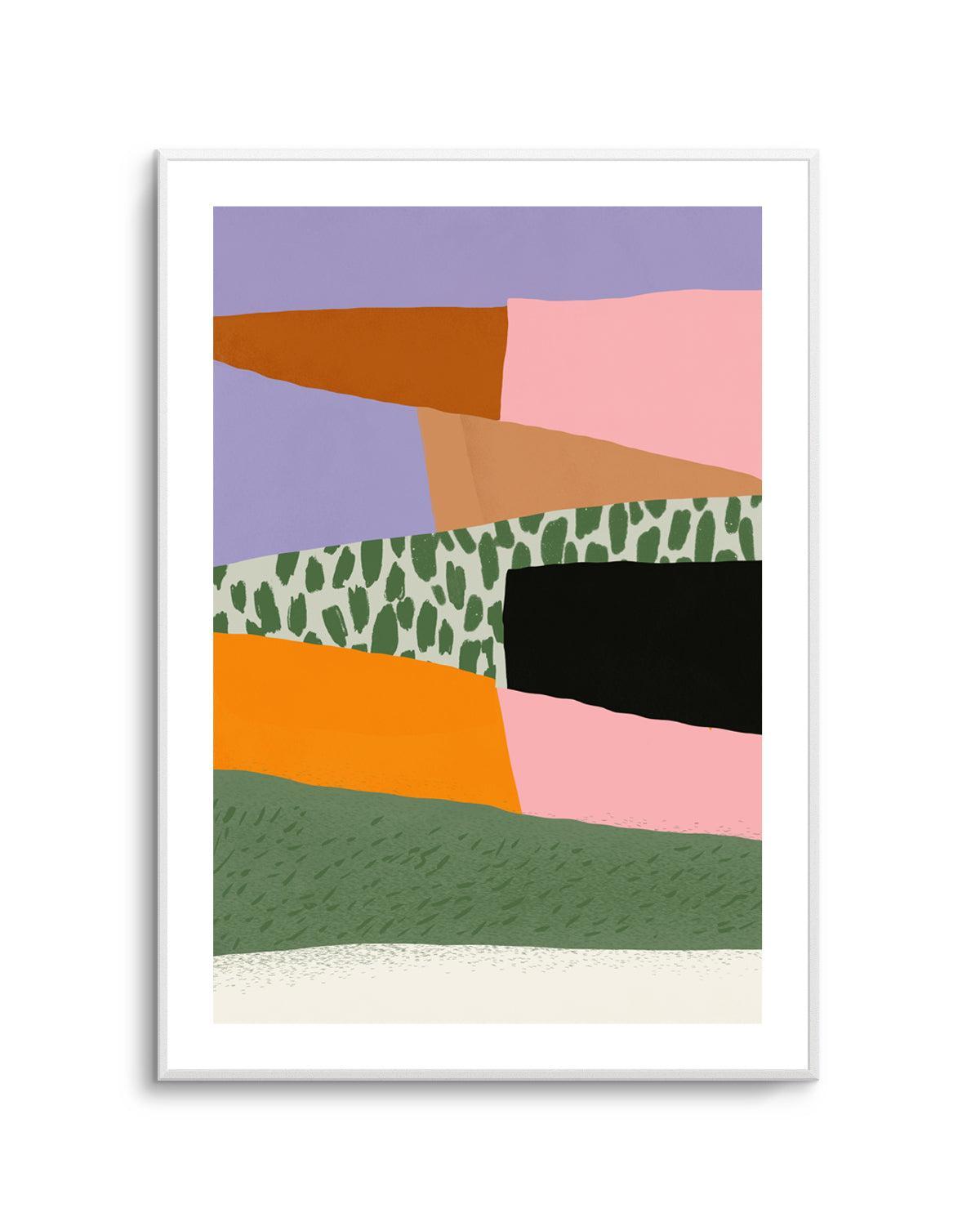 Layered Harmony by Little Dean | Art Print from Olive et Oriel where you can shop wallpaper and artworks online