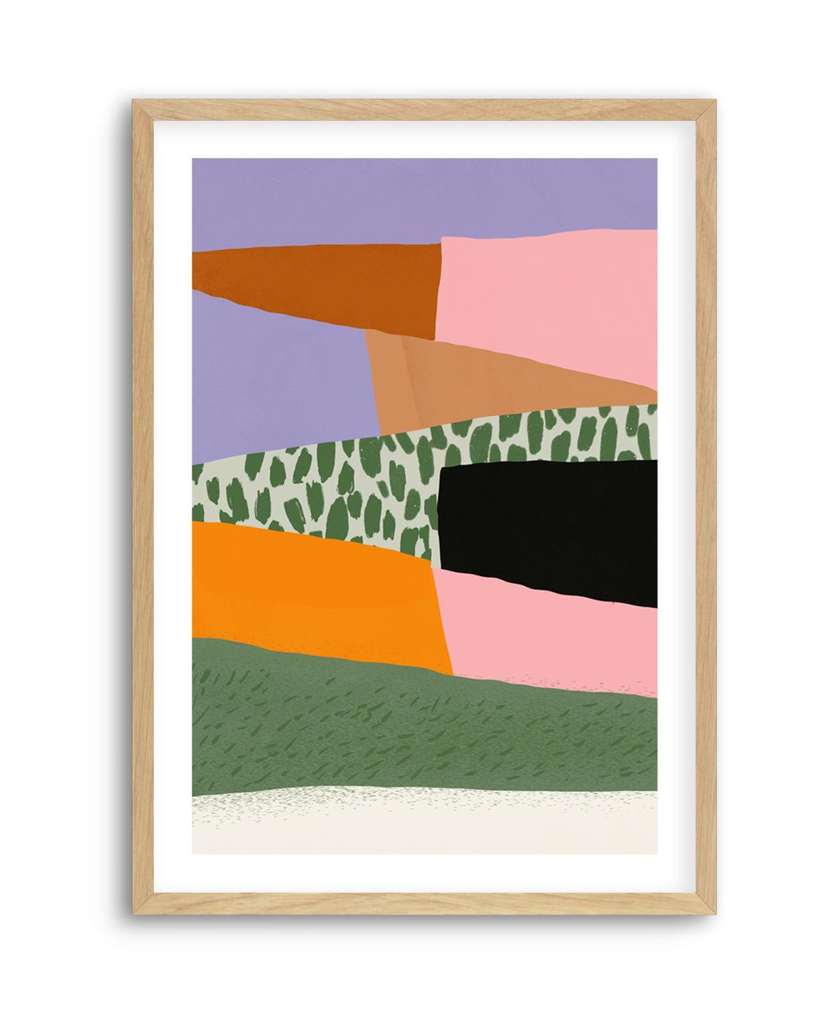 Layered Harmony by Little Dean | Art Print from Olive et Oriel where you can shop wallpaper and artworks online