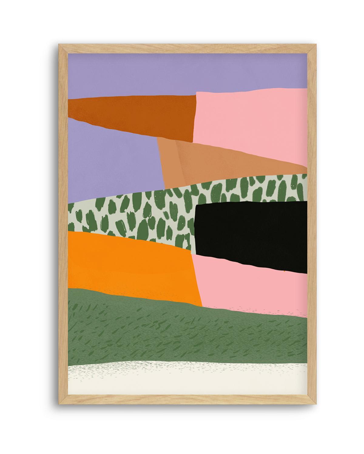 Layered Harmony by Little Dean | Art Print from Olive et Oriel where you can shop wallpaper and artworks online