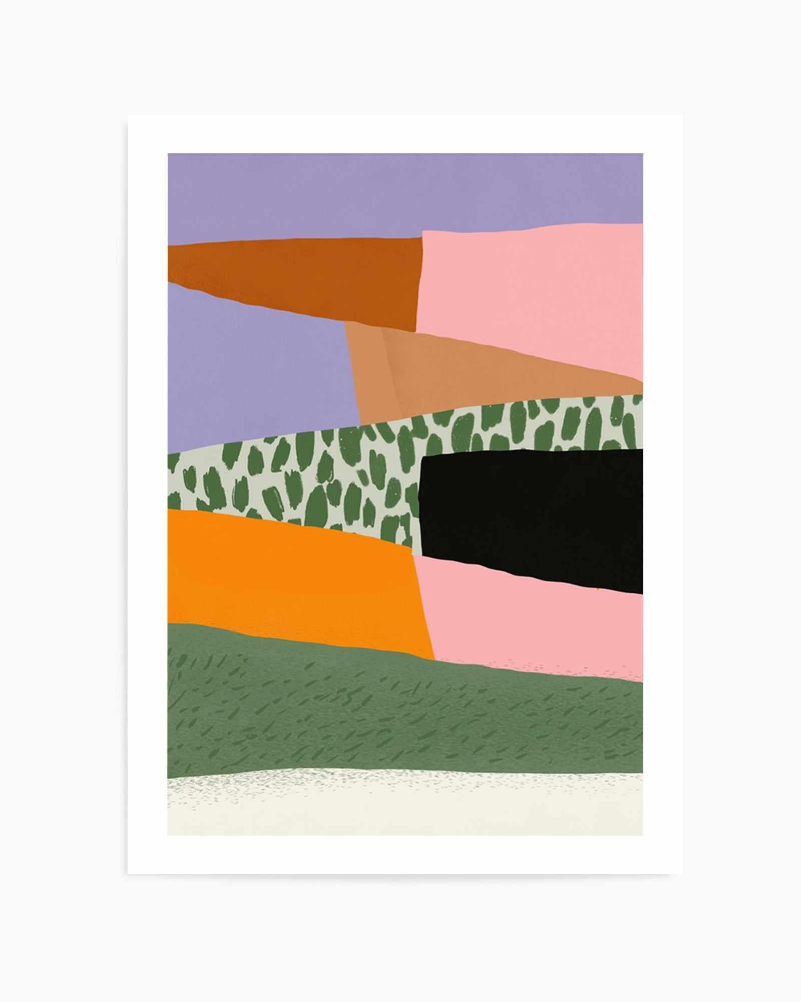 Layered Harmony by Little Dean | Art Print from Olive et Oriel where you can shop wallpaper and artworks online