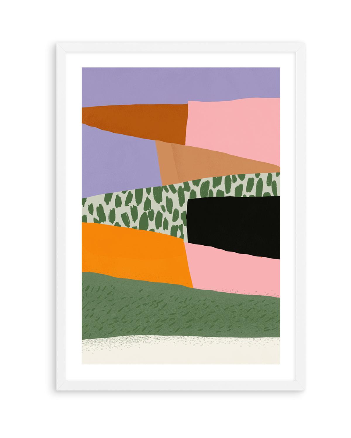 Layered Harmony by Little Dean | Art Print from Olive et Oriel where you can shop wallpaper and artworks online