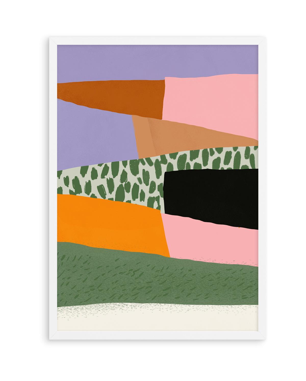 Layered Harmony by Little Dean | Art Print from Olive et Oriel where you can shop wallpaper and artworks online