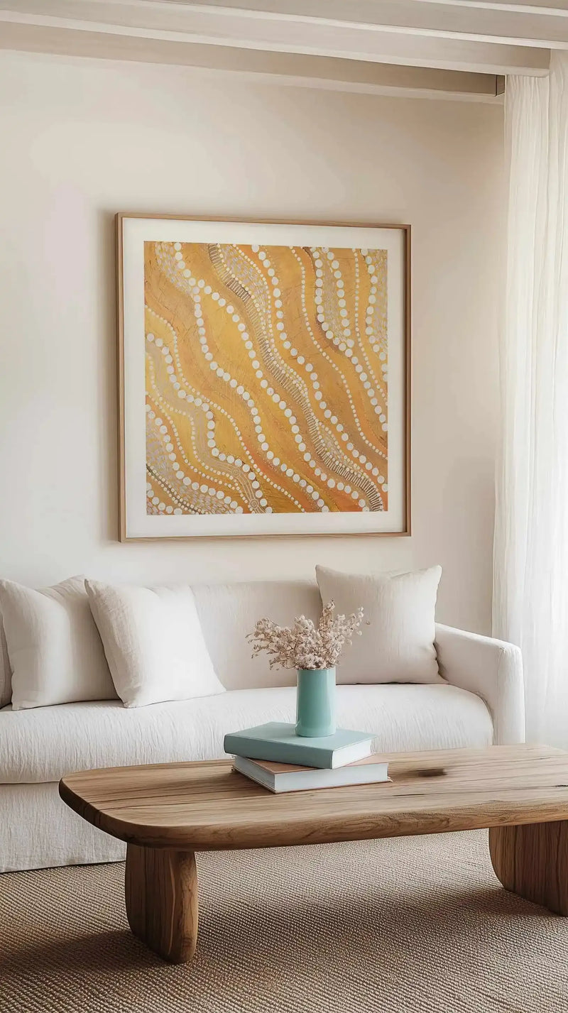 Layers by Mariah Sweetman | Art Print from Olive et Oriel where you can shop wallpaper and artworks online