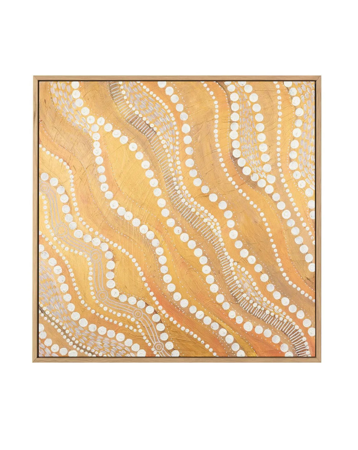 Layers by Mariah Sweetman | Framed Canvas Art Print from Olive et Oriel where you can shop wallpaper and artworks online