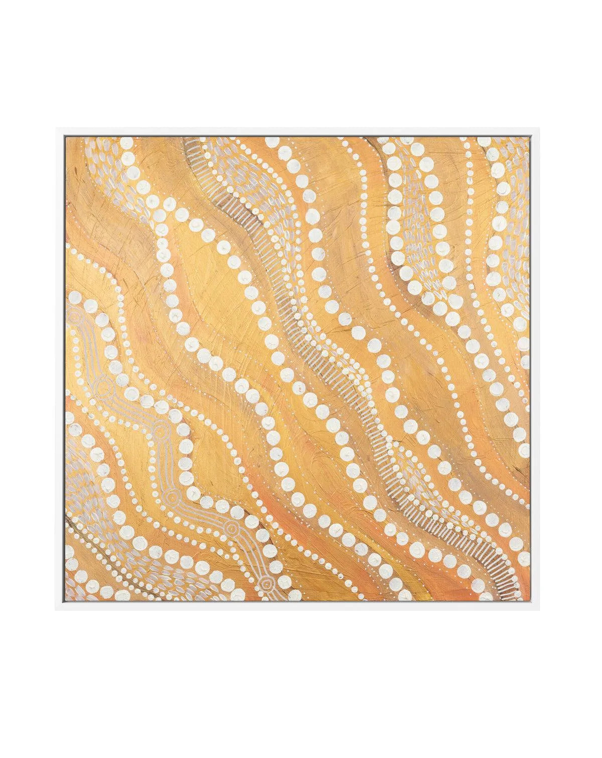 Layers by Mariah Sweetman | Framed Canvas Art Print from Olive et Oriel where you can shop wallpaper and artworks online