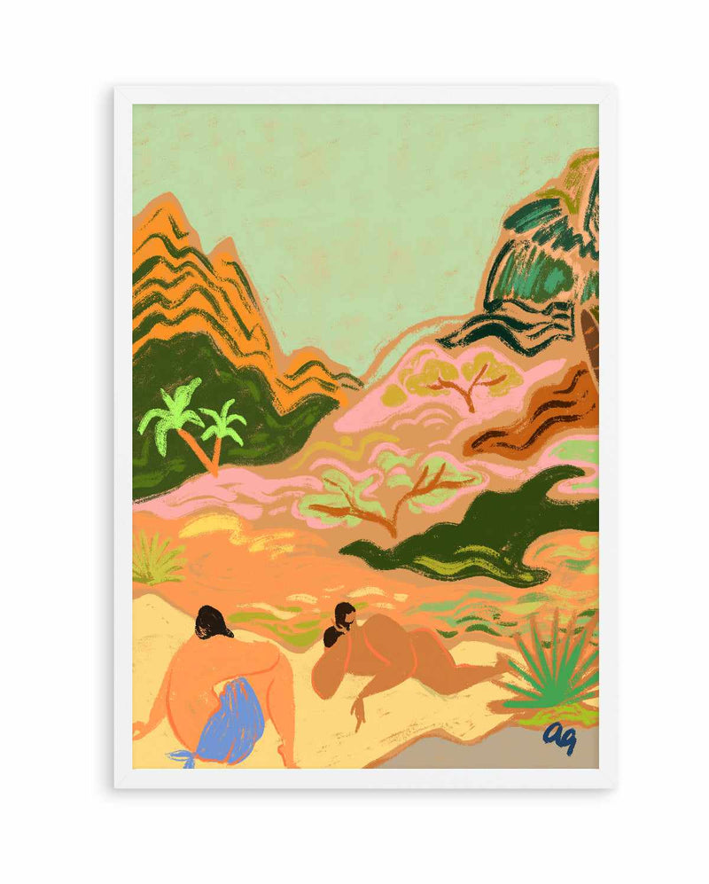 Lazy Days in Nature by Arty Guava | Art Print